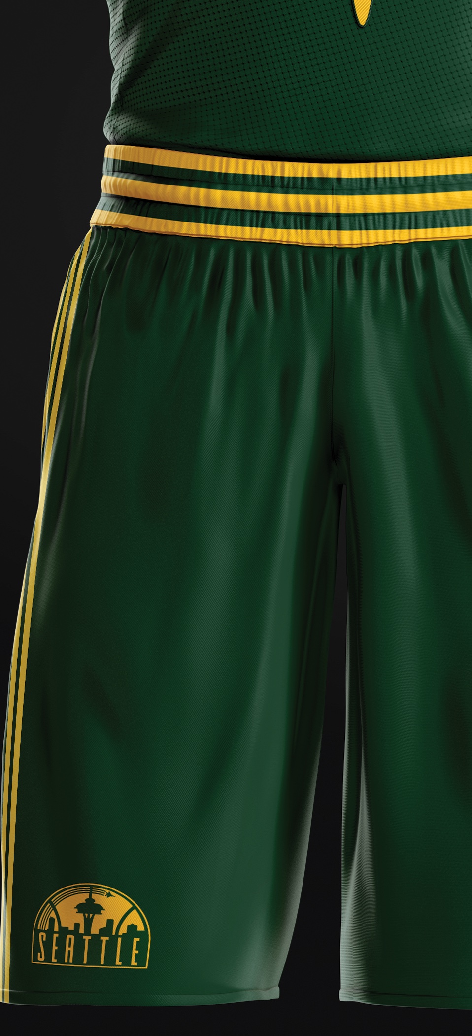 Seattle SuperSonics — A Rebrand Case Study — Jersey System — gallery image 2