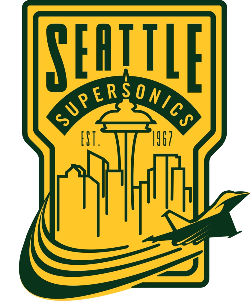 Seattle SuperSonics — A Rebrand Case Study — Brand Identity — gallery image 1